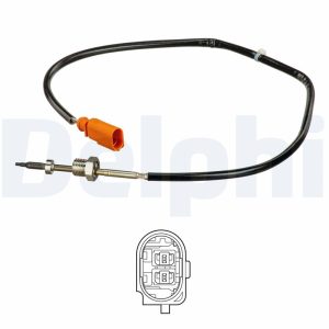 Senzor temperatura gaze evacuare VW GOLF VAN VII Variant (BA5) 1.6 TDi BlueMotion diesel 90 cai DELPHI TS30164