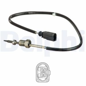 Senzor temperatura gaze evacuare VW CRAFTER 30-50 caroserie (2E_) 2.5 TDI diesel 163 cai DELPHI TS30168