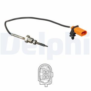 Senzor temperatura gaze evacuare VW CRAFTER 30-50 platou / sasiu (2F_) 2.5 TDI diesel 136 cai DELPHI TS30171