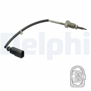 Senzor temperatura gaze evacuare VW CRAFTER 30-50 platou / sasiu (2F_) 2.0 TDI diesel 109 cai DELPHI TS30251