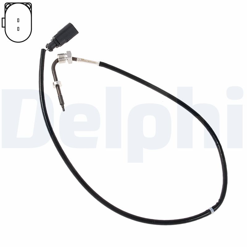Senzor temperatura gaze evacuare VW GOLF SPORTSVAN VII (AM1, AN1) 1.6 TDI diesel 90 cai DELPHI TS30317-12B1