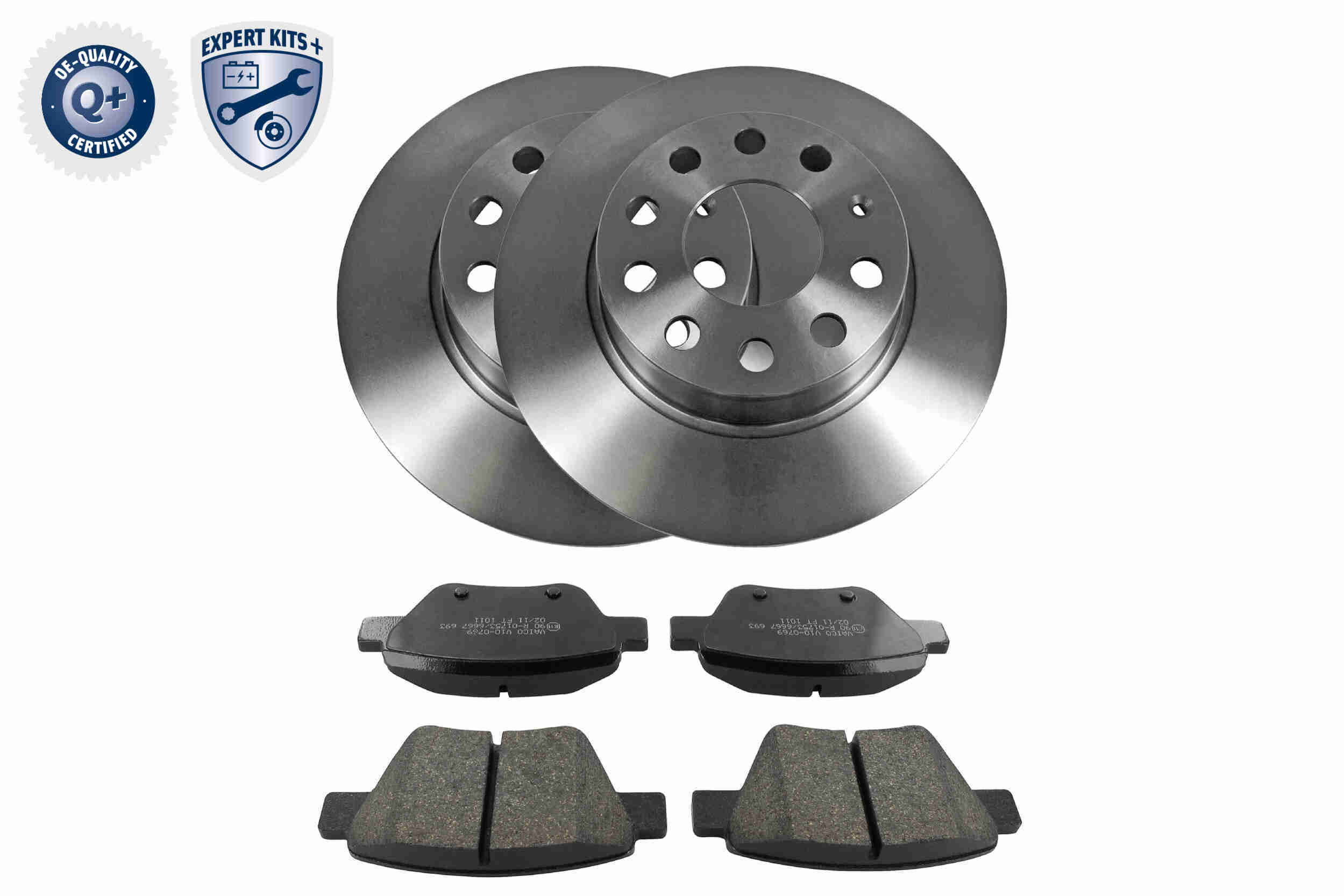 Set frana frana disc VW GOLF VI Cabriolet (517) 2.0 GTI benzina 211 cai VAICO V10-6625
