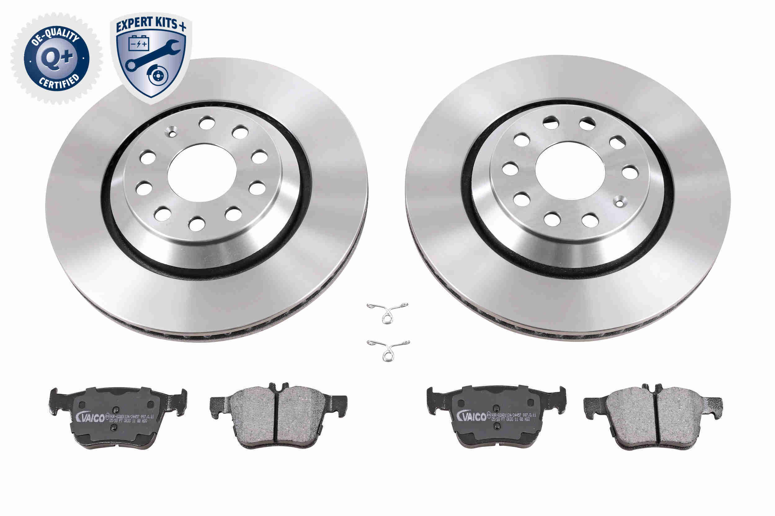 Set frana frana disc VW GOLF VII (5G1, BQ1, BE1, BE2) 2.0 GTI benzina 220 cai VAICO V10-6630