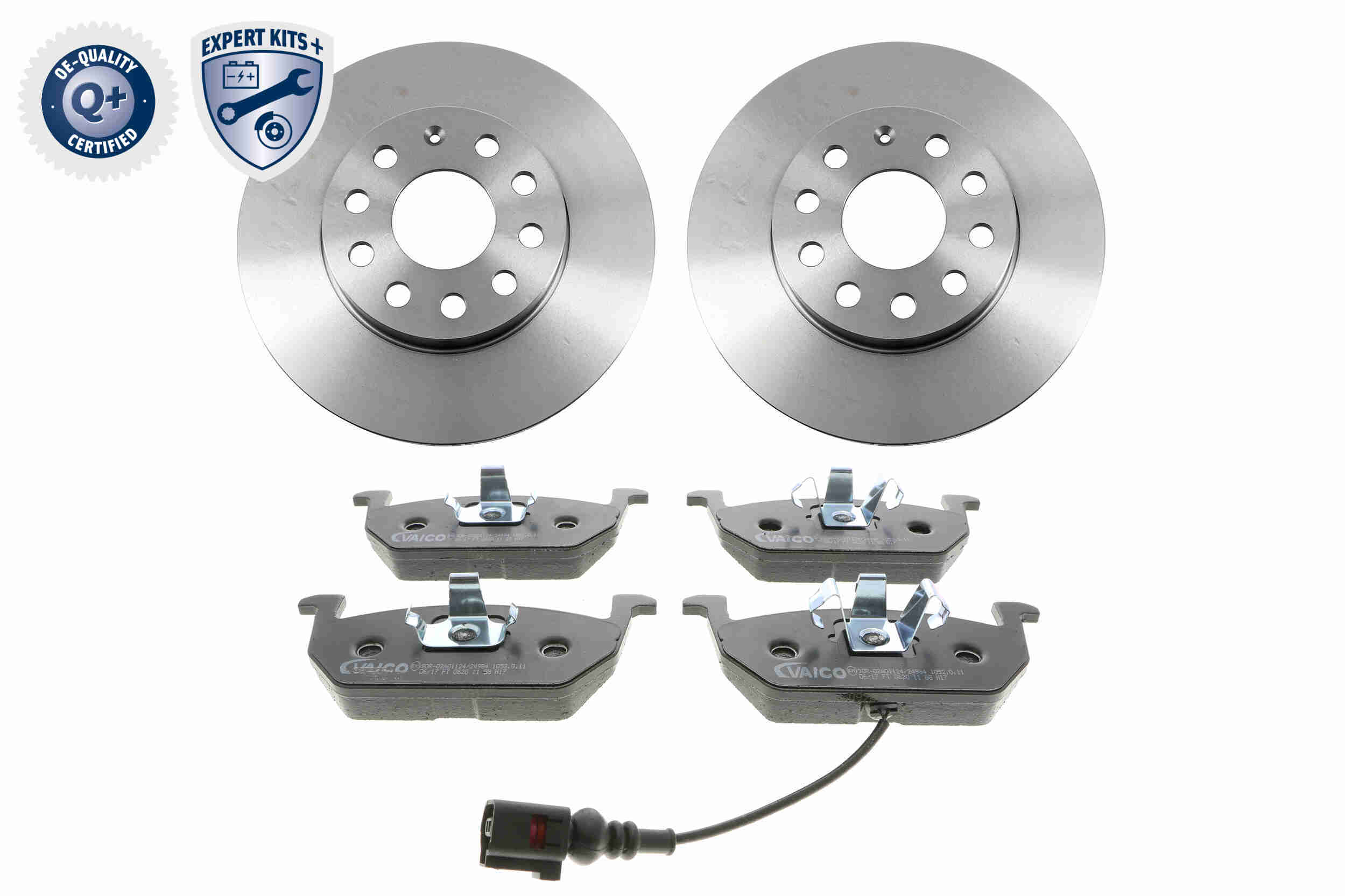 Set frana frana disc VW GOLF VII (5G1, BQ1, BE1, BE2) 1.2 TSI benzina 86 cai VAICO V10-6742