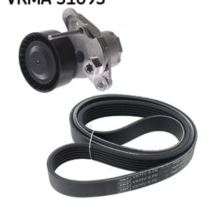 Set curea transmisie cu caneluri VW CADDY IV microbus (SAB, SAJ) 1.2 TSI benzina 84 cai SKF VKMA 31093