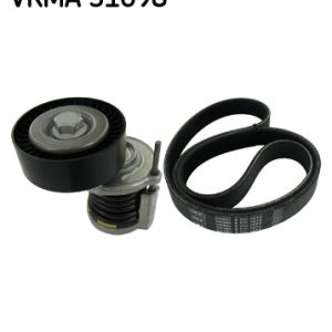 Set curea transmisie cu caneluri VW CADDY ALLTRACK microbus (SAB) 2.0 TDI diesel 140 cai SKF VKMA 31098