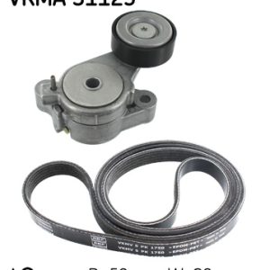 Set curea transmisie cu caneluri VW GOLF VI Variant (AJ5) 1.4 TSI benzina 160 cai SKF VKMA 31125