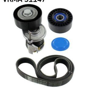 Set curea transmisie cu caneluri VW CRAFTER 30-35 bus (2E_) 2.0 TDI diesel 109 cai SKF VKMA 31147