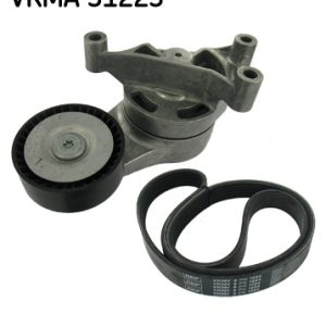 Set curea transmisie cu caneluri VW GOLF VI Cabriolet (517) 2.0 R benzina 265 cai SKF VKMA 31223