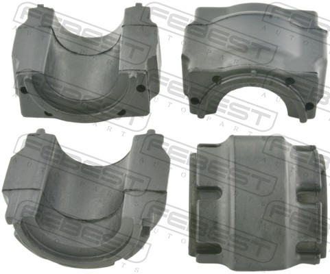 Set reparatie bucsa bara stabilizatoare VW GOLF VII (5G1, BQ1, BE1, BE2) 2.0 GTI Clubsport S benzina 310 cai FEBEST VWSB-5G1FD24-KIT