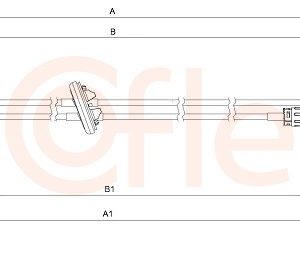Cablu transmisie manuala VW CRAFTER 30-50 caroserie (2E_) 2.5 TDI diesel 109 cai COFLE 11.3356