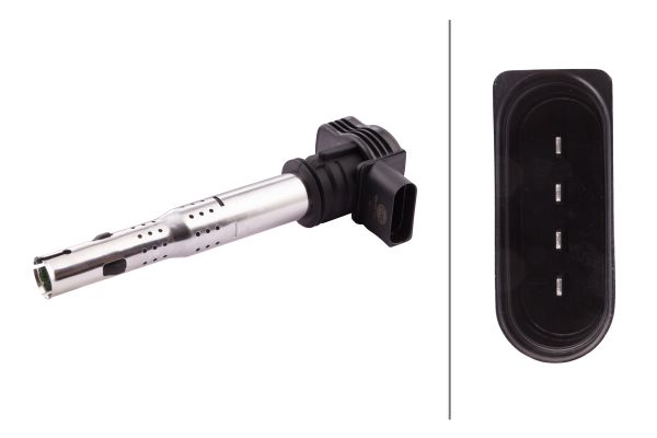 Bobina de inductie VW AMAROK (2HA, 2HB, S1B, S6B, S7A, S7B) 2.0 TSI benzina 160 cai HELLA 5DA 193 175-921