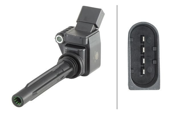 Bobina de inductie VW ARTEON (3H7, 3H8) 2.0 TSI 4motion benzina 280 cai HELLA 5DA 358 057-521