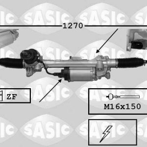 Caseta directie VW GOLF VI Variant (AJ5) 2.0 TDI diesel 110 cai SASIC 7176043