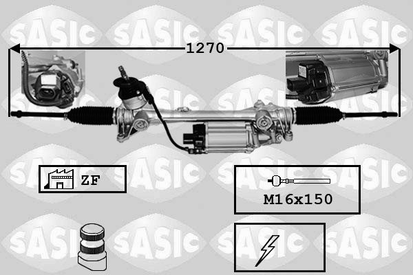 Caseta directie VW CADDY IV microbus (SAB, SAJ) 2.0 TDI 4motion diesel 150 cai SASIC 7176065