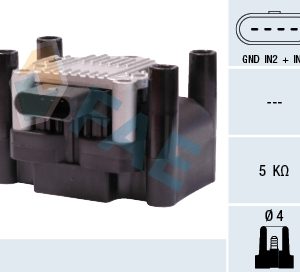 Bobina de inductie VW GOLF VI (5K1) 1.6 MultiFuel Benzina/Etanol 102 cai FAE 80218