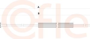 Cablu transmisie manuala VW GOLF VI Variant (AJ5) 1.4 TSI benzina 160 cai COFLE 92.2CB.VK041