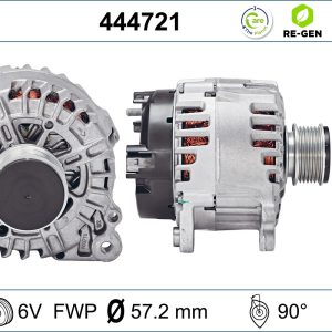Alternator VW GOLF VI (5K1) 2.0 TDI 4motion diesel 140 cai VALEO 444721