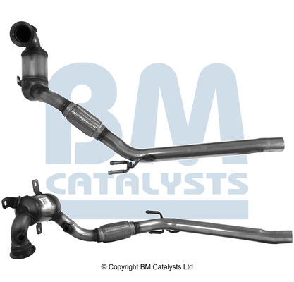 Catalizator VW GOLF VII (5G1, BQ1, BE1, BE2) 1.0 TSI benzina 86 cai BM CATALYSTS BM92062H