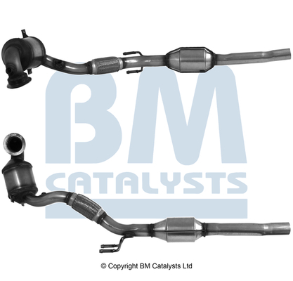 Catalizator VW CADDY IV Autoutilitara/limuzina spatioasa (SAA, SAH) 1.4 TSI benzina 131 cai BM CATALYSTS BM92516H