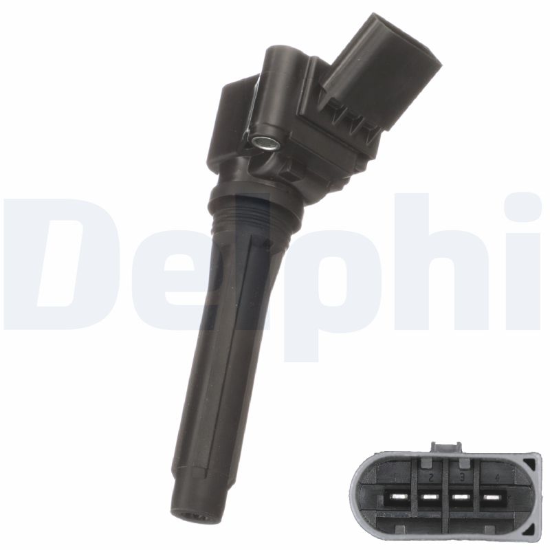 Bobina de inductie VW GOLF VII (5G1, BQ1, BE1, BE2) 1.4 GTE Hybrid benzina/elector 204 cai DELPHI GN10958-12B1
