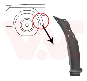 Aripa VW CRAFTER 30-35 bus (2E_) 2.0 TDI diesel 114 cai VAN WEZEL 3077653