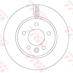 Disc frana VW CRAFTER caroserie (SY_, SX_) 2.0 TDI diesel 102 cai TRW DF6589S