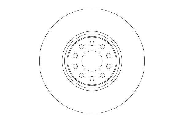 Disc frana VW ATLAS (CA1, CA2, CA3) 3.6 FSi 4motion benzina 249 cai TRW DF6733S