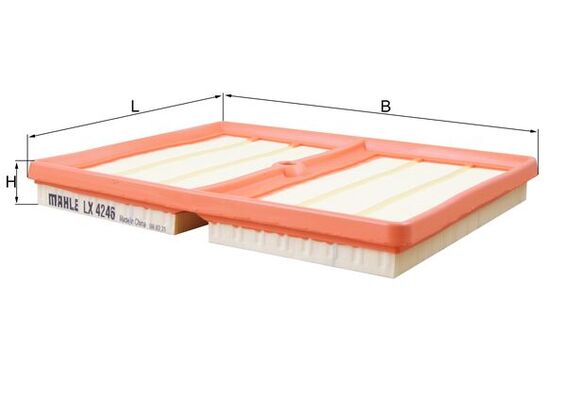 Filtru aer VW CADDY IV microbus (SAB, SAJ) 1.0 TSI benzina 102 cai KNECHT LX 4246