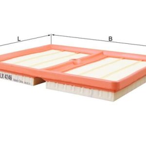 Filtru aer VW CADDY IV Autoutilitara/limuzina spatioasa (SAA, SAH) 1.0 TSI benzina 102 cai MAHLE ORIGINAL LX 4246