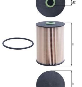 Filtru combustibil VW GOLF VI (5K1) 2.0 TDI diesel 140 cai MAHLE ORIGINAL KX 228D