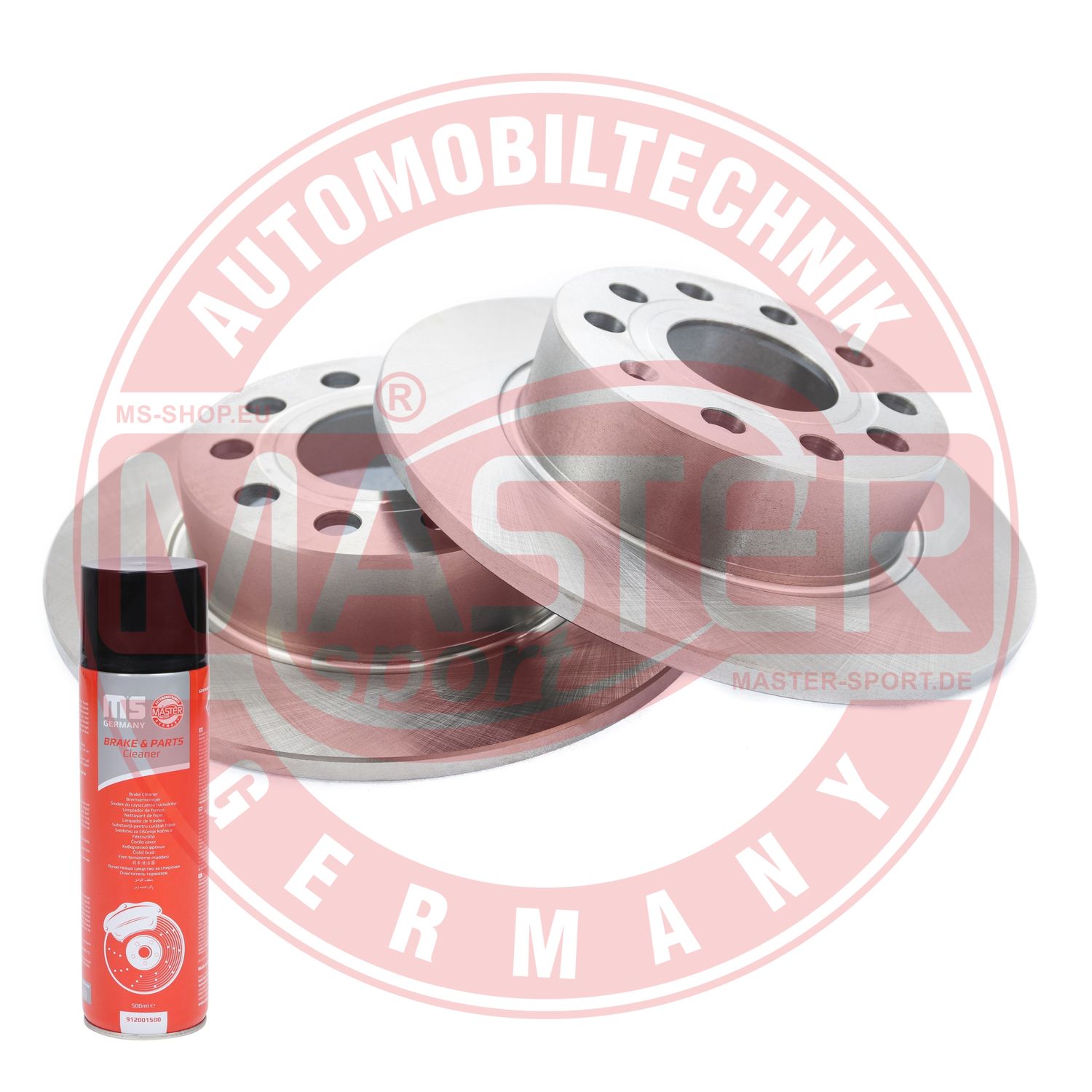 Disc frana VW GOLF VII (5G1, BQ1, BE1, BE2) 2.0 R 4motion benzina 280 cai MASTERSPORT GERMANY 24011002771-SET-MSP