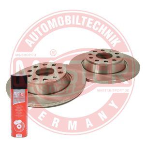 Disc frana VW GOLF VI Variant (AJ5) 2.0 TDI diesel 136 cai MASTERSPORT GERMANY 24011201691-SET-MSP