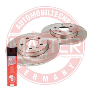 Disc frana VW GOLF VI Cabriolet (517) 2.0 TSI benzina 220 cai MASTERSPORT GERMANY 24011201781-SET-MSP