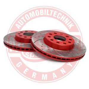 Disc frana VW CADDY IV microbus (SAB, SAJ) 2.0 TDI 4motion diesel 140 cai MASTERSPORT GERMANY 24012501451SE-SET-MS