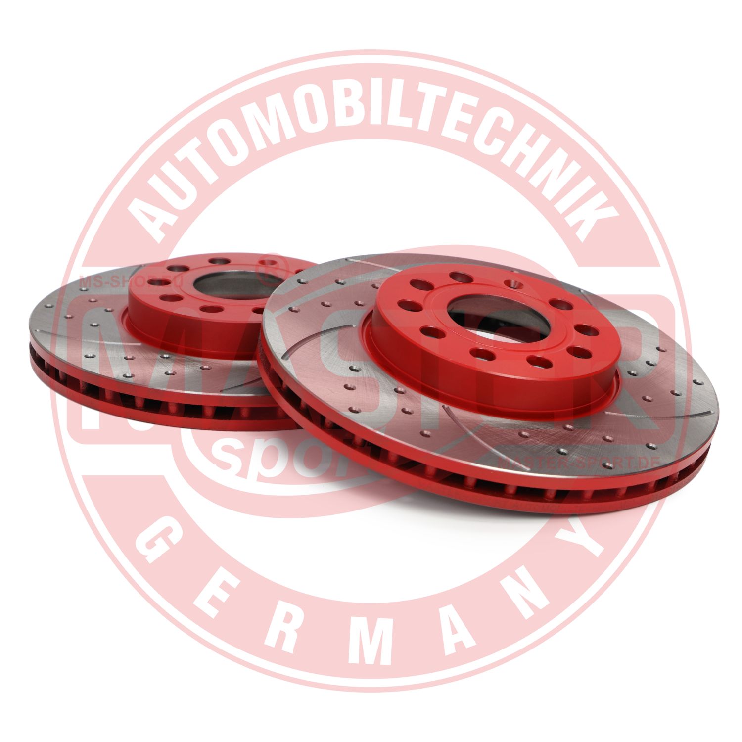 Disc frana VW CADDY IV microbus (SAB, SAJ) 2.0 TDI 4motion diesel 140 cai MASTERSPORT GERMANY 24012501451SE-SET-MS