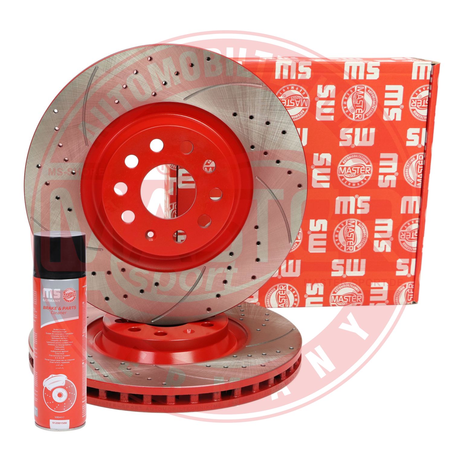 Disc frana VW GOLF VII (5G1, BQ1, BE1, BE2) 2.0 GTI benzina 220 cai MASTERSPORT GERMANY 24013002251SE-SET-MSP