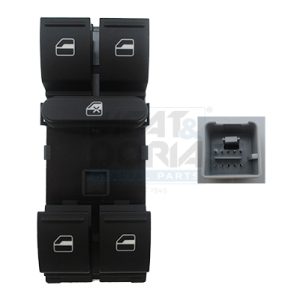 Comutator macara geam VW GOLF VI Variant (AJ5) 1.4 TSI benzina 160 cai MEAT DORIA 26134