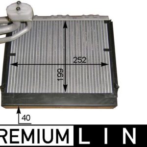 Evaporator aer conditionat VW CRAFTER 30-50 platou / sasiu (2F_) 2.0 TDI diesel 109 cai MAHLE ORIGINAL AE 106 000P