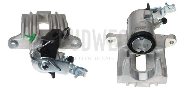 Etrier frana VW GOLF VI Cabriolet (517) 1.2 TSI 16V benzina 105 cai BUDWEG CALIPER 343645