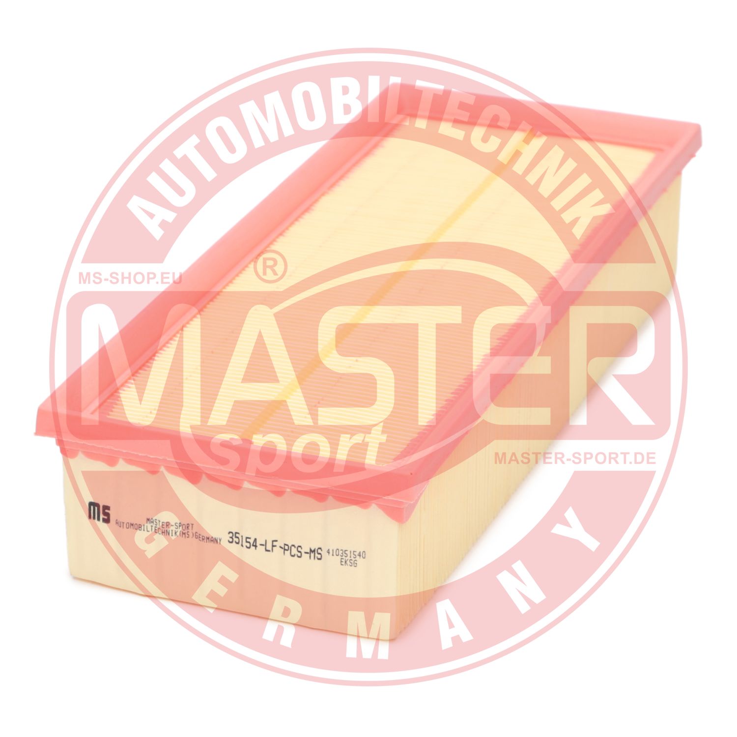Filtru aer VW GOLF VI Variant (AJ5) 1.6 TDI diesel 90 cai MASTERSPORT GERMANY 35154-LF-PCS-MS