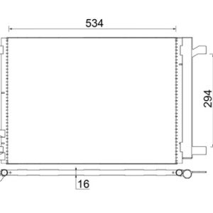 Condensator climatizare VW GOLF SPORTSVAN VII (AM1, AN1) 1.5 TSI benzina 150 cai MAHLE ORIGINAL AC 772 000S