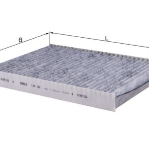 Filtru polen VW AMAROK (2HA, 2HB, S1B, S6B, S7A, S7B) 2.0 TSI benzina 160 cai MAHLE ORIGINAL LAK 182