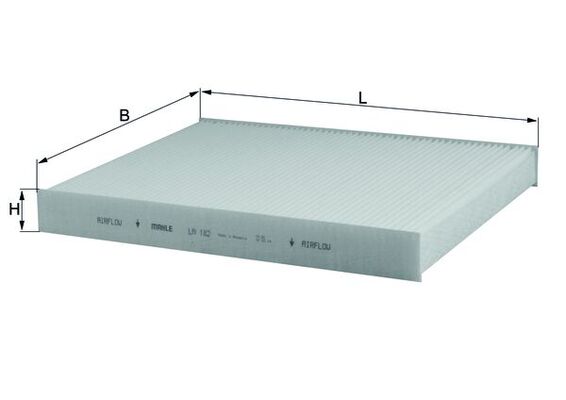 Filtru polen VW AMAROK platou / sasiu (S1B, S6B, S7B) 3.0 TDI 4motion diesel 258 cai KNECHT LA 182