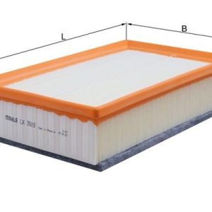 Filtru aer VW CADDY V Autoutilitara/limuzina spatioasa (SBA, SBH) 2.0 TDi BMT diesel 75 cai KNECHT LX 3503