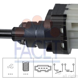 Comutator lumini frana VW GOLF VI (5K1) 1.6 MultiFuel Benzina/Etanol 102 cai FACET 7.1229