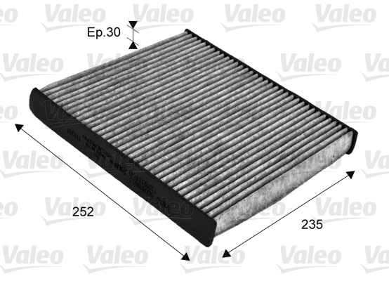 Filtru polen VW GOLF VII (5G1, BQ1, BE1, BE2) 2.0 GTI benzina 210 cai VALEO 715720