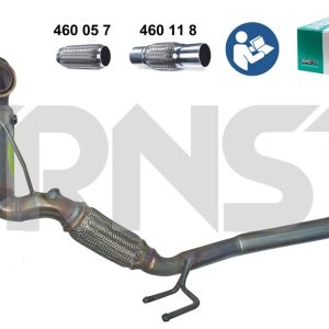 Filtru funingine / particule sistem de esapament VW GOLF VI Cabriolet (517) 2.0 TDI diesel 140 cai ERNST 920049