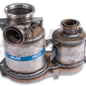 Filtru funingine / particule sistem de esapament VW GOLF SPORTSVAN VII (AM1, AN1) 1.6 TDI diesel 110 cai HJS 93 11 5243