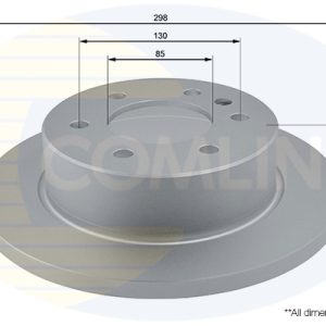 Disc frana VW CRAFTER 30-50 caroserie (2E_) 2.0 TDI diesel 140 cai COMLINE ADC1639